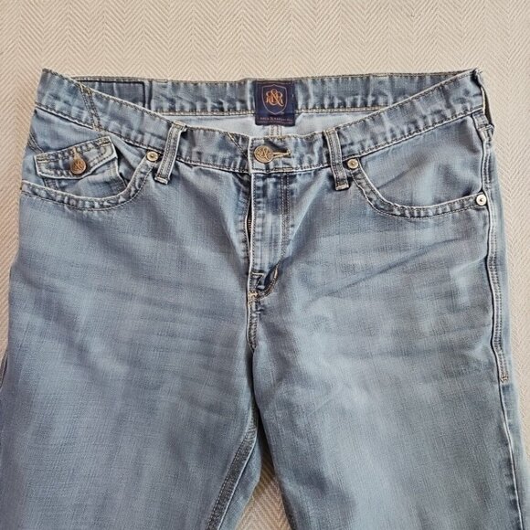 Rock & Republic Jeans Men's Size 36x30 Neil Cut Denim Blue Flap Pockets EUC - Picture 8 of 16